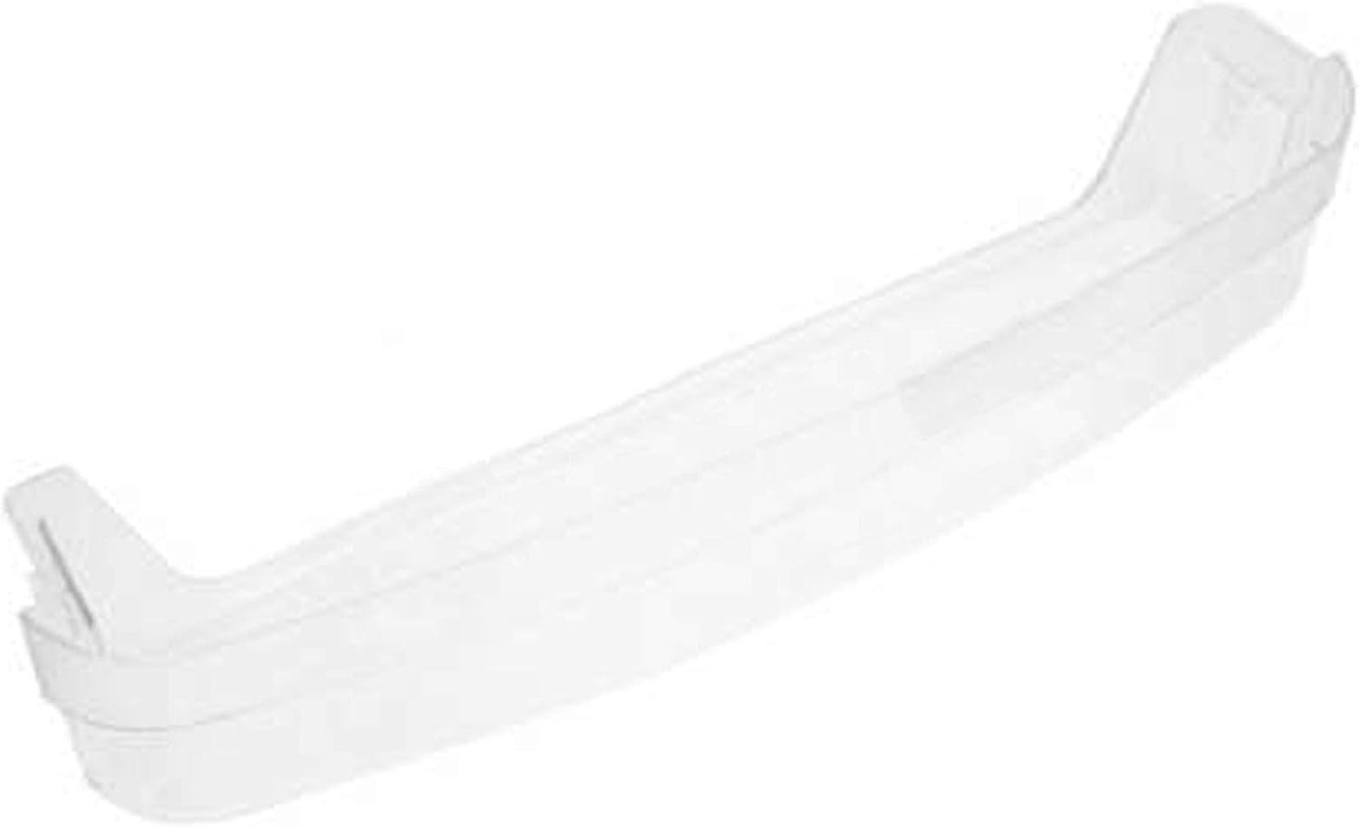 SPARES2GO Clear Plastic Door Lower Bottle Bar Shelf Rack for CDA Fridge