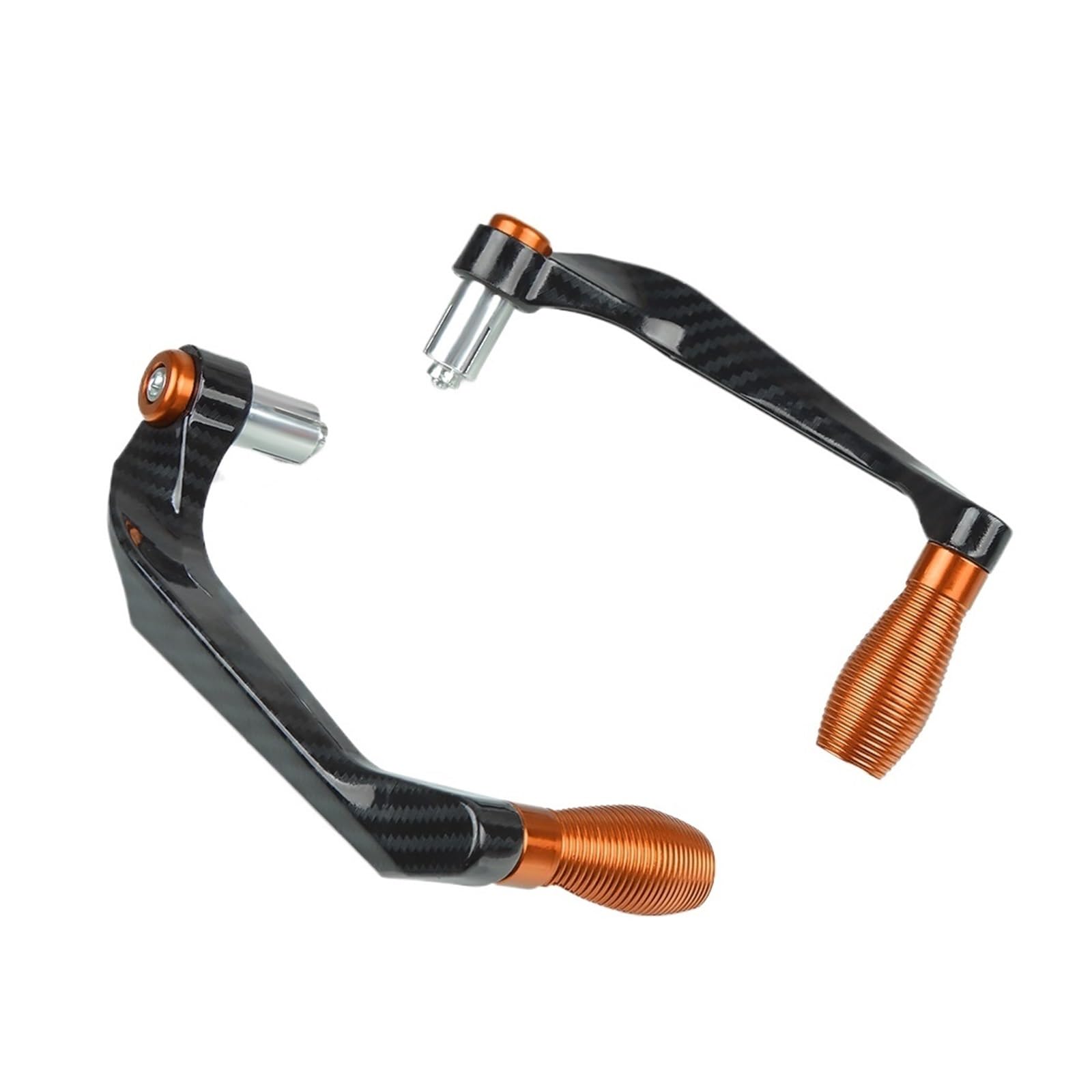 Blzmwd Orange Motorcycle Lever Guards Handgrip For Mt03 Yzfr3 Yzfr25 Ybr125 Ybr250 Mt Yzf 03 R3 R25 Ybr 125 250 Motorcycle Lever Guard Brake Clutch Levers Protection
