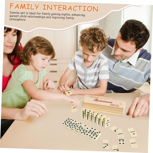 Juego de Domino Compacto con Estuche Vintage miniatura 7