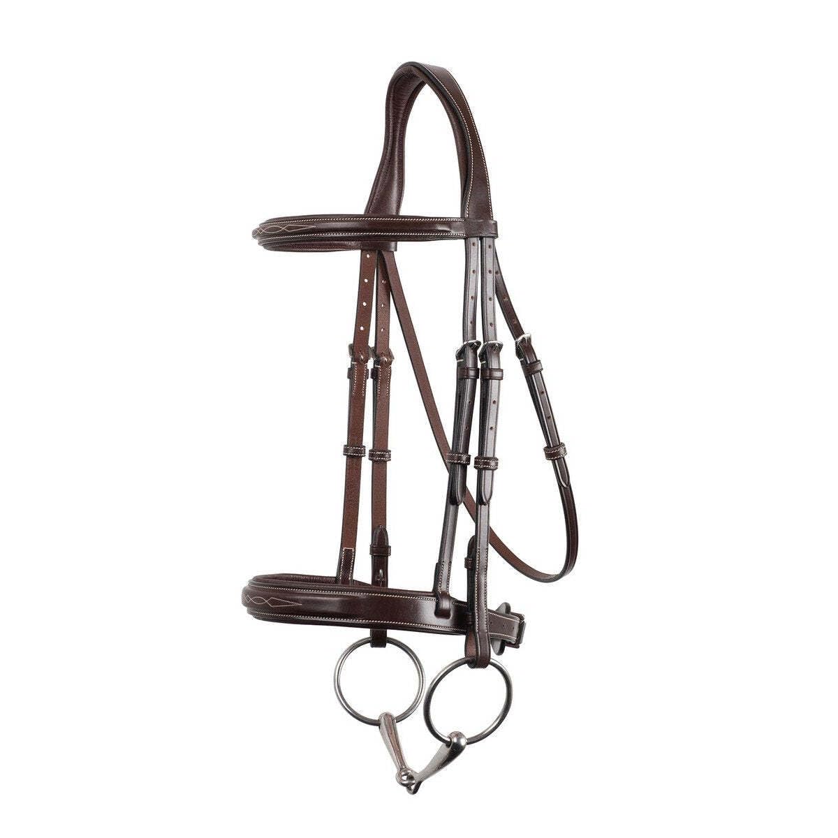 Bridon Hunter Extra Full Montar en cuir marron de prestige