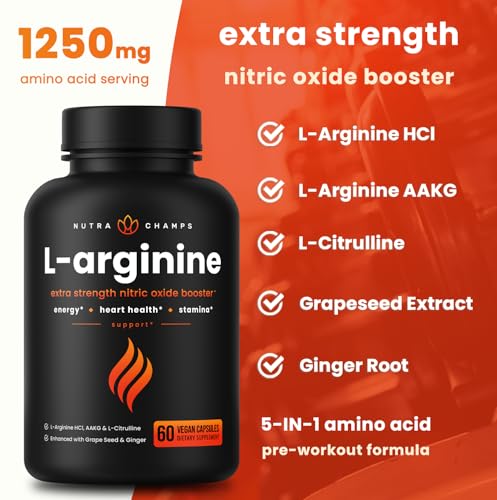 Nutrachamps 999718 Premium L Arginine Supplement thumb #4