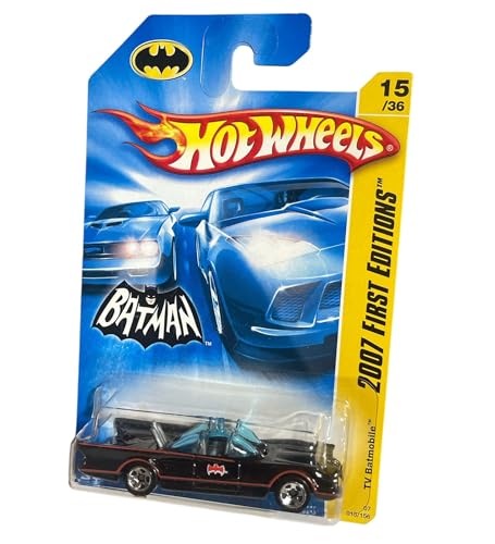 Hot Wheels 2007 First Editions Batmobile 1966 1:64 miniatura 1