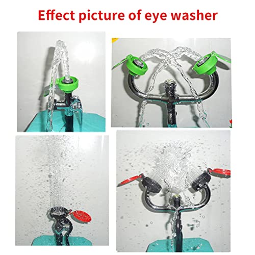 Douche oculaire d'urgence portable à bouche unique pour lavage mural - 2