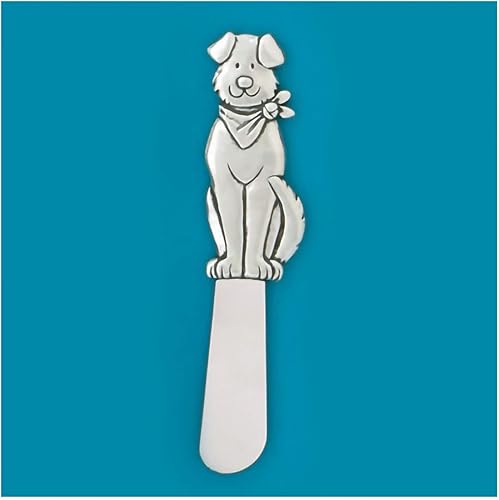 Miniatura 4 de Basic Spirit Cuchillo esparcidor de mantequilla  Perro  Paté de queso suave para cocina, regalo decorativo para el hogar para los amantes de los