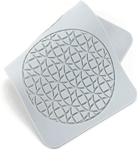 Miniatura 8 de TUKE Moldes de encaje para decoración de pasteles, moldes de silicona de hojas 3D para hornear moldes de gomitas, moldes de fondant de arcilla