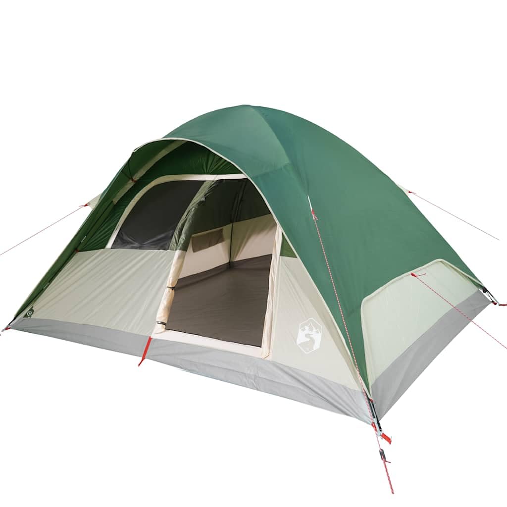 Genérico Tienda de campaña Familiar iglú 6 Personas Impermeable Verde,Deportes,Actividades al Aire Libre,Camping y Senderismo,Tiendas de campaña-94555