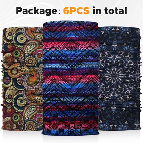 Image of JOEYOUNG Headwear, Bandana, Neck Gaiter Head Wrap Headband Balaclava Magic Scarf