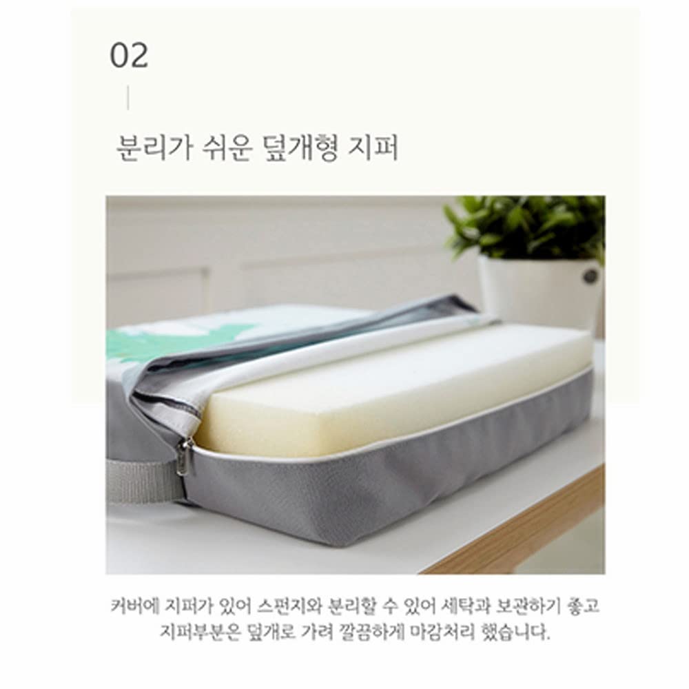 Chickwin Portable Réhausseur Coussin de Siège Lavable avec Boucle de Sécurité Ajustable Anti Glisse pour Repas Voyage de Bébé Bambin Enfant Tout-Petit (Pigeon,32x32x8cm