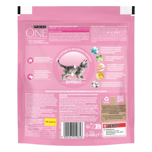 Croquettes Pour Chat Junior Poulet Bifensis Purina One Le Sac De - vue 8