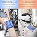 Gel Ice Cold Packs - (2-Piece Set) Soft Reusable Cold/Hot Compress, Provides Alleviate Joint and Muscle Pain. Flexible Therapy from Injuries - Shoulder, Back, Knee, Neck, Ankle & More.