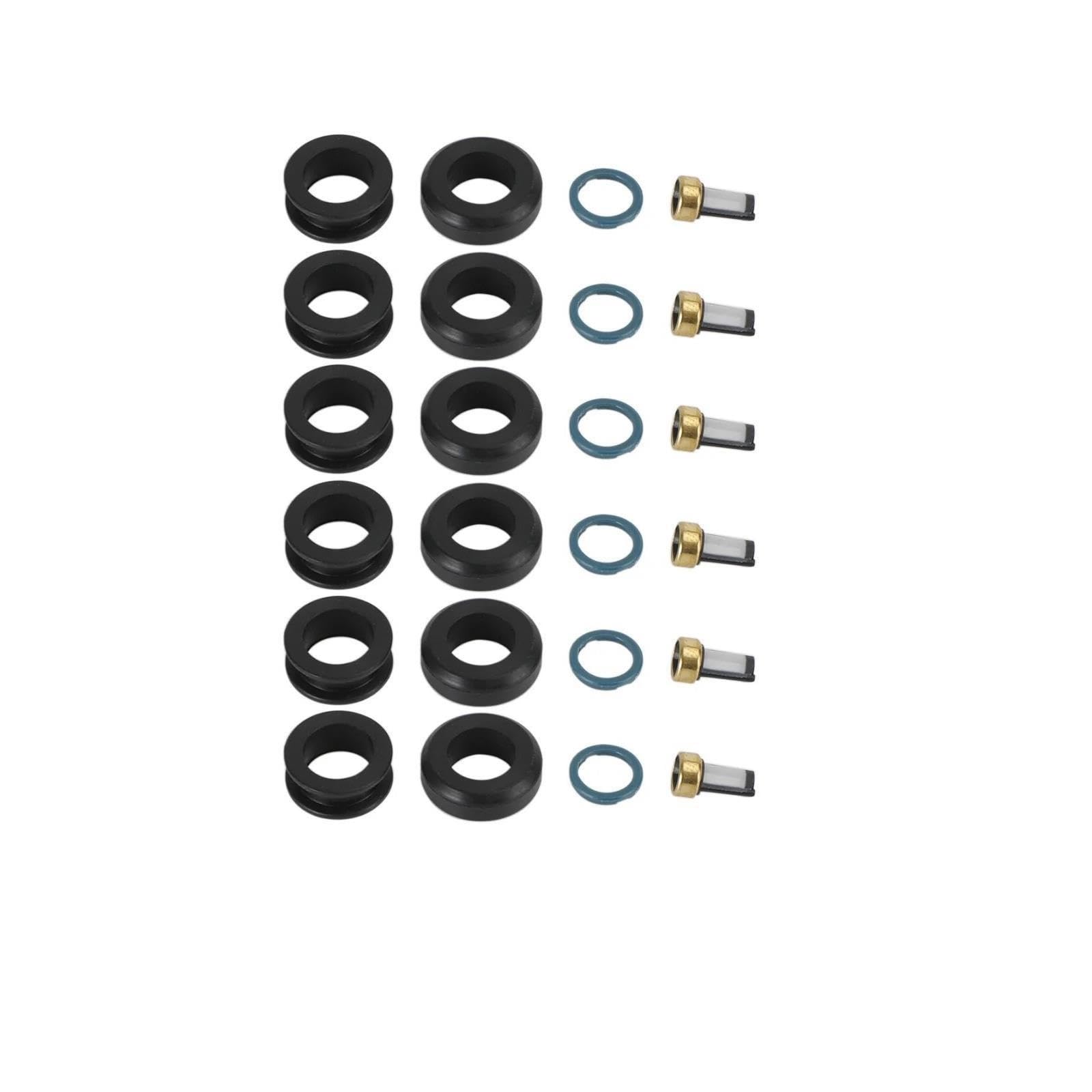 Joints D'injecteur Kit de joints toriques pour injecteurs carburant, 6 pièces, MD164888, adaptés à Pour Mitsubishi 3000GT INP-014 pièces