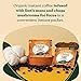 Four Sigmatic Focus Organic Mushroom Coffee | Instant Mushroom Coffee Mix with Lion's Mane, Chaga and Rhodiola for Better Focus and Immune Support | 10 Packets