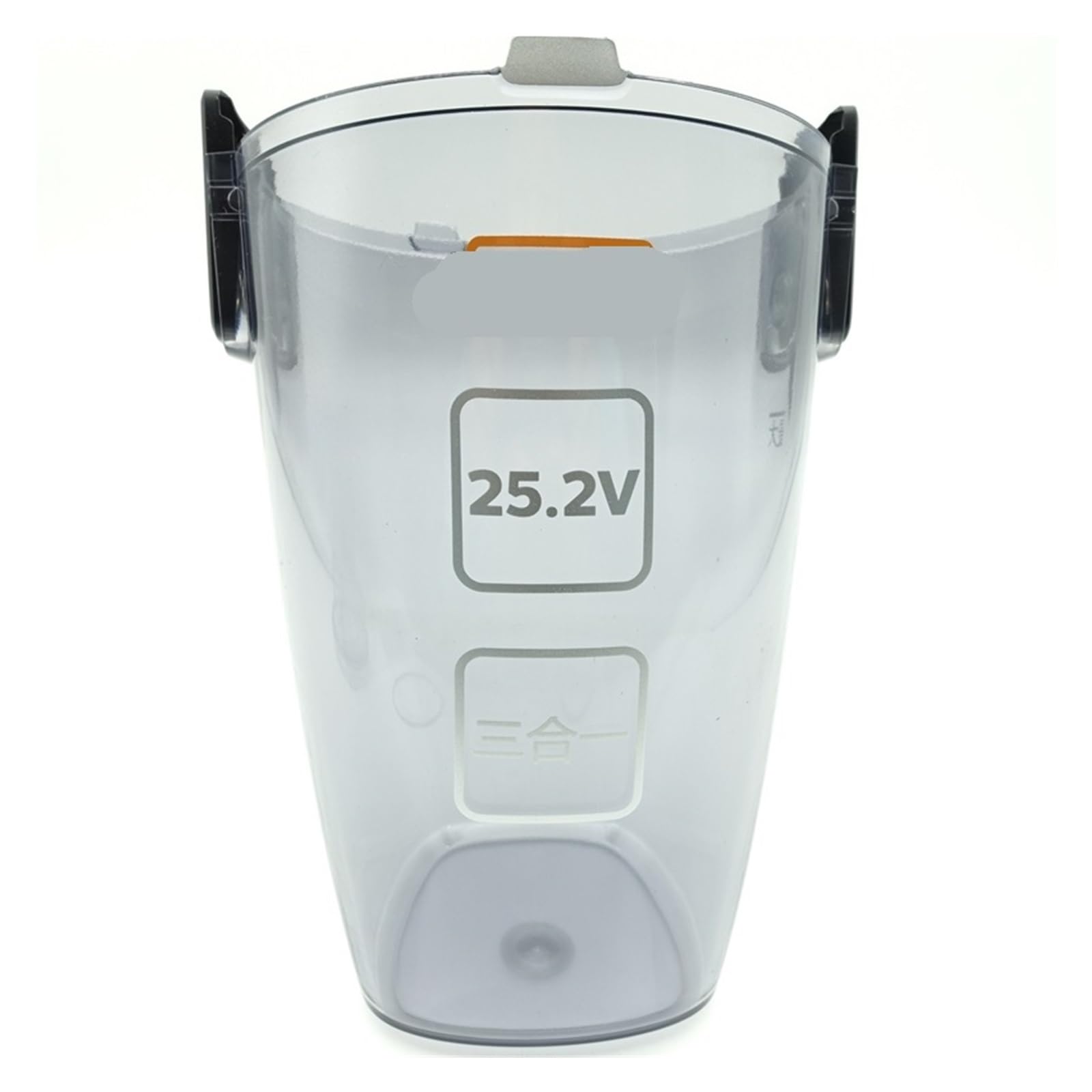 Trash can dust bucket transparent bucket，Compatible For Philips，vacuum cleaner FC6405 FC6407 FC6408 FC6409(2pcs)