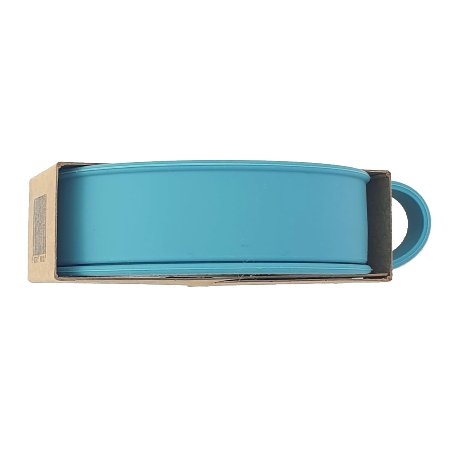 KGuard WaxBox – Wiederverwendbare Silikonbox in Lebensmittelqualität mit Bambusschaber – Zum Transportieren, Recyceln und Schützen deines Surf-, Kite- oder SUP-Wachses – Ø 8 cm / 56 g – Türkis | Surfen