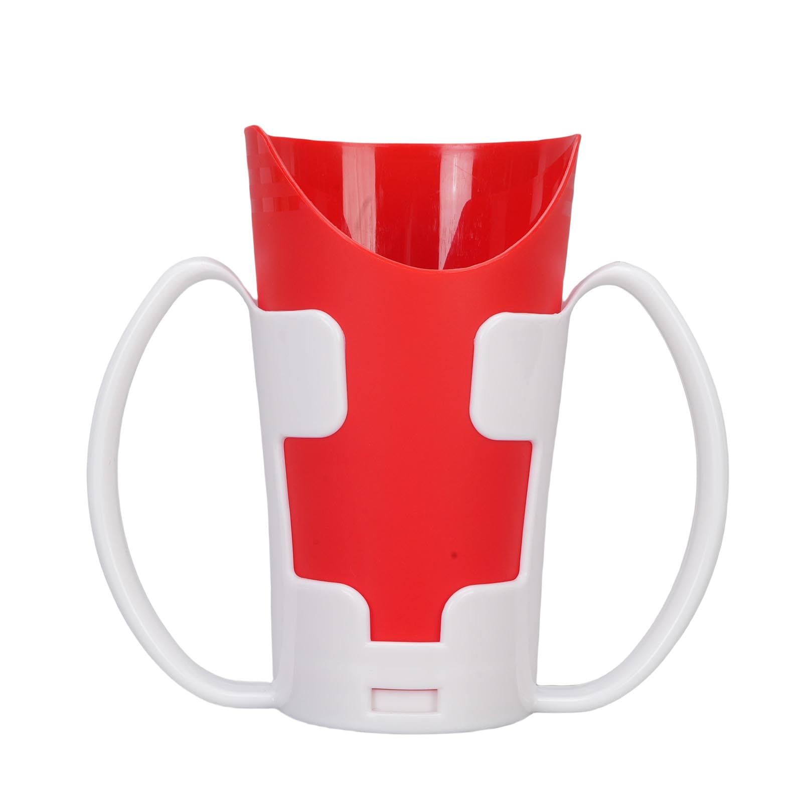 Vaso con Corte para Nariz de 2 Piezas, Diseño en Forma de U Antiderrame con Asas de Agarre Fácil, Material ABS