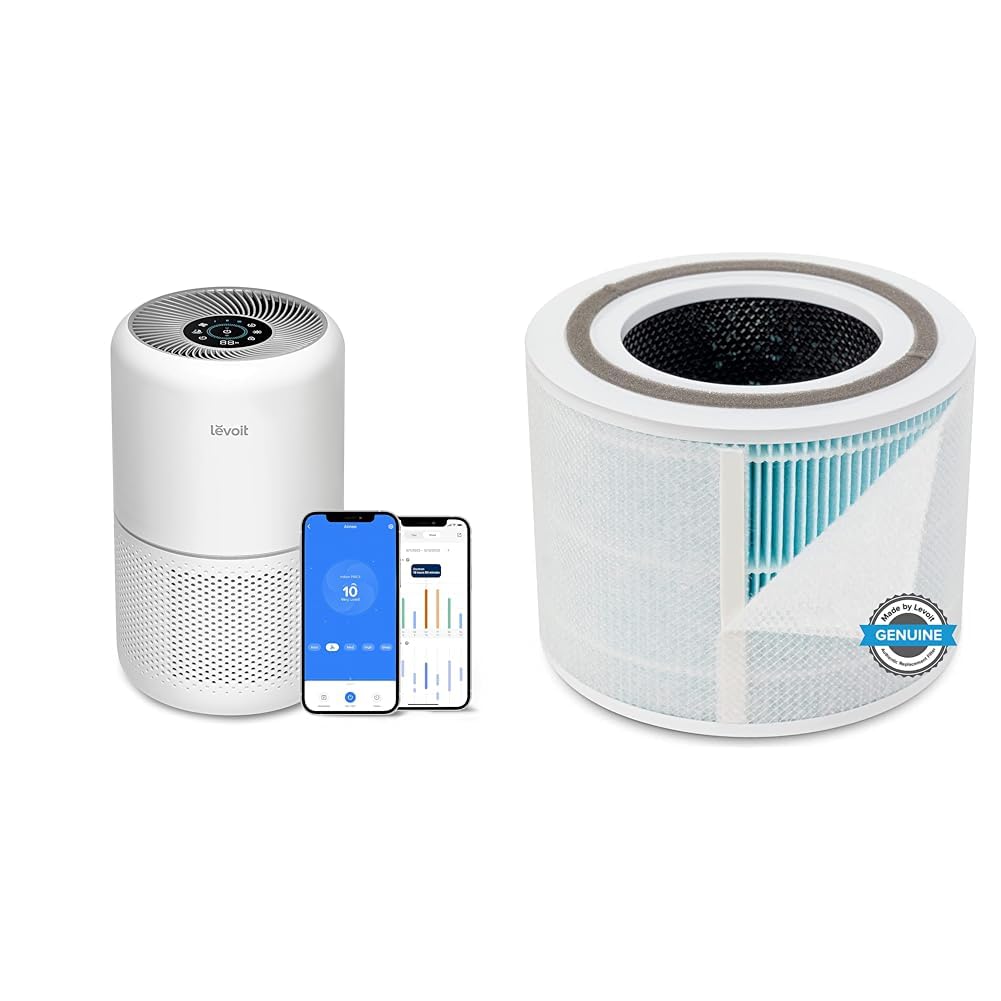 【美品】 Levoit VeSync Core 300S True HEPA Levoit VeSync Core 300S Smart Air Purifier review: A pint