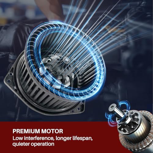 Image of 700046 AC Heater Blower Motor Fan Assembly Fit for Nissan Frontier 2000-2004, sentra 2000-2004, Xterra 2000-2004, for Subaru Forester 1998-2000, Impreza 1997-2001 272205M000