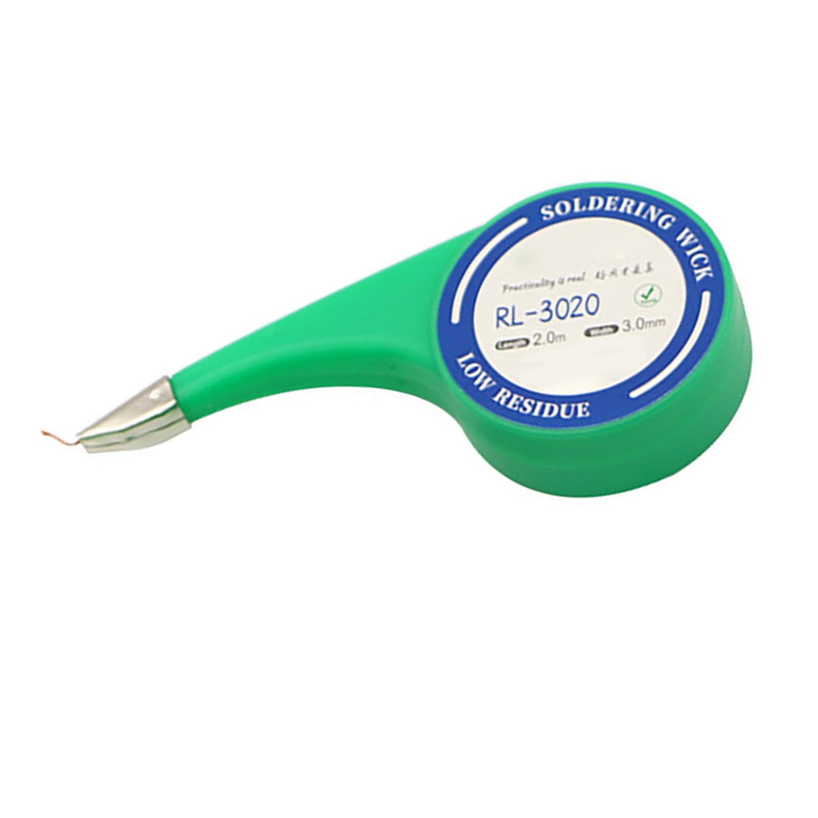 Solder Wicking Core 1.5mm / 2mm / 2.5mm / 3mm Design for Efficient Solder Suction and PCB Repair Solder Core