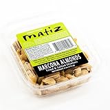 Matiz Spanish Marcona Almonds Fried and Salted in Olive Oil (4 oz.) Low Carb Snack, Keto and Paleo Friendly, Whole, 100% Natural Ingredients (4 oz)