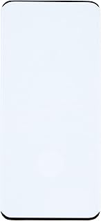 شاشة حماية زجاجية عالية الجودة لموبايل سامسونج S20، شفافة بحواف سوداء