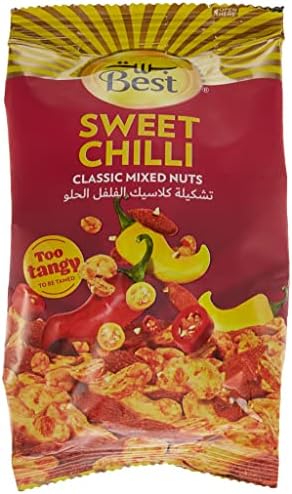 Best Sweet Chilli Classic Mixed Nuts Bag, 150gm