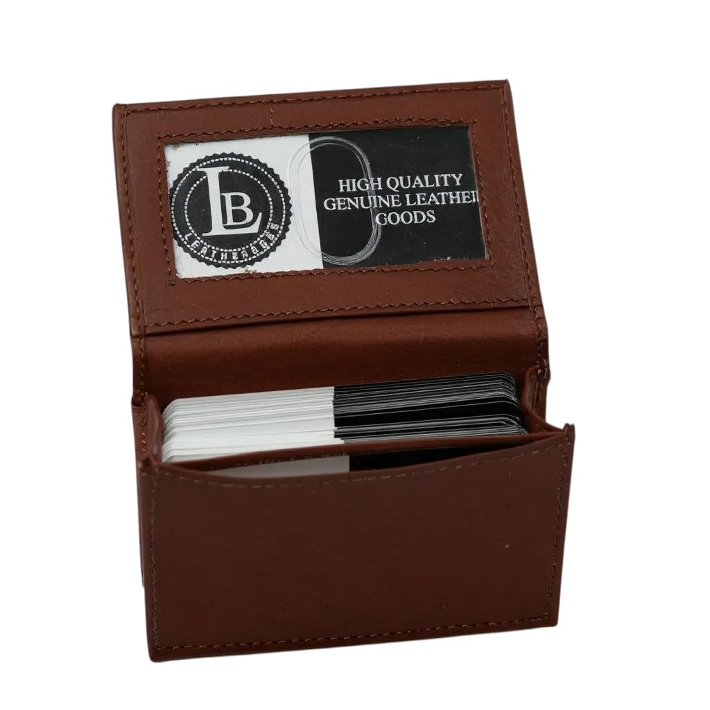 LB LEATHERBOSS Business Card Holder