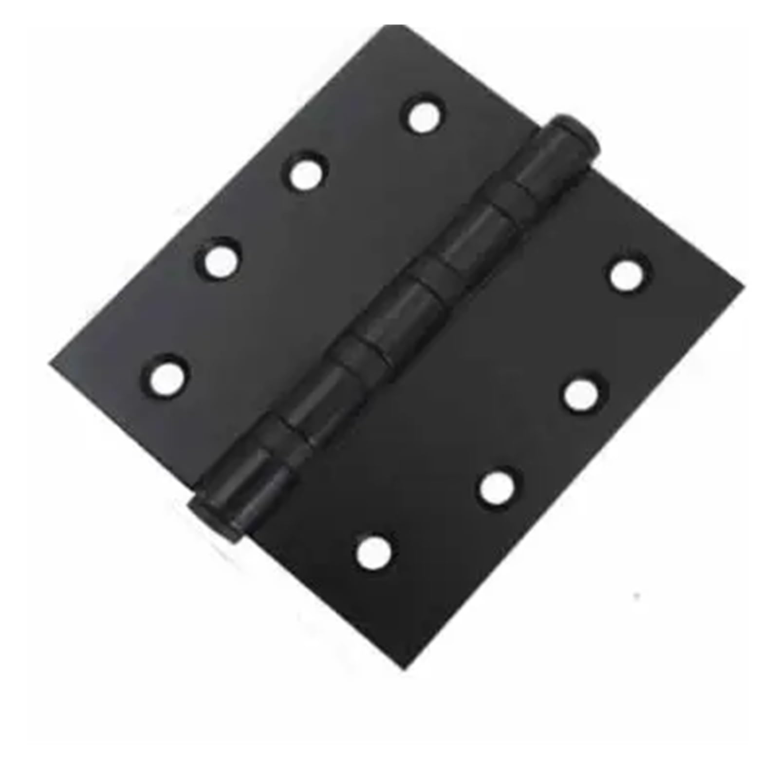 Charnières de porte en bois 4" anti-affaissement épaisseur 3mm noir 2pcs