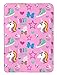 Jay Franco Nickelodeon JoJo Siwa Plush Pillow and 40 x 50 Inch Throw Blanket - Kids Super Soft 2 Piece Nogginz Set (Official Nickelodeon Product)