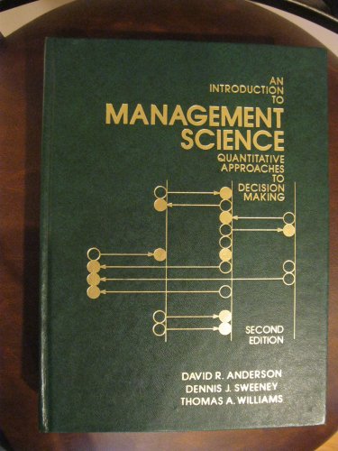 An introduction to management science: Quantita... 0829901930 Book Cover
