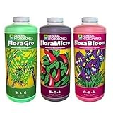 Flora Series 3 Quarts - Floragro Floramicro & Florabloom 32oz GRO Bloom MICR .*#GH45843 3468-T34562FD90185