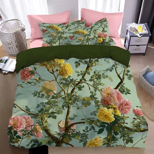 Parure de lit bleu clair en microfibre premium douce et résistante - 3