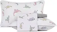 Jogo cama simples 2pc Mundo Kids Malha - Rugidino - Solteiro
