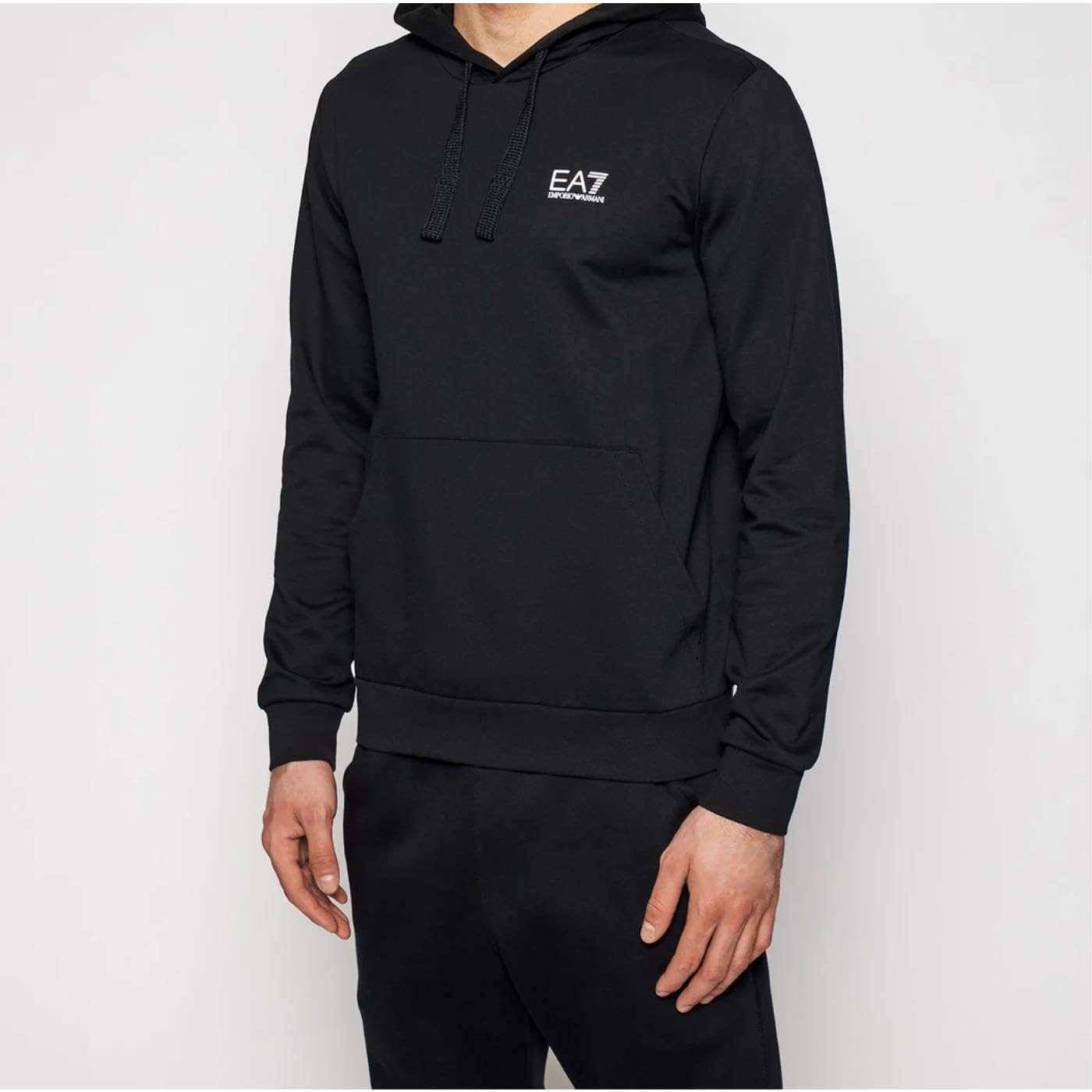 Emporio Armani EA7 męska bluza z kapturem XL, nowoczesne wzornictwo, wysokiej jakości materiały, wygodne dopasowanie