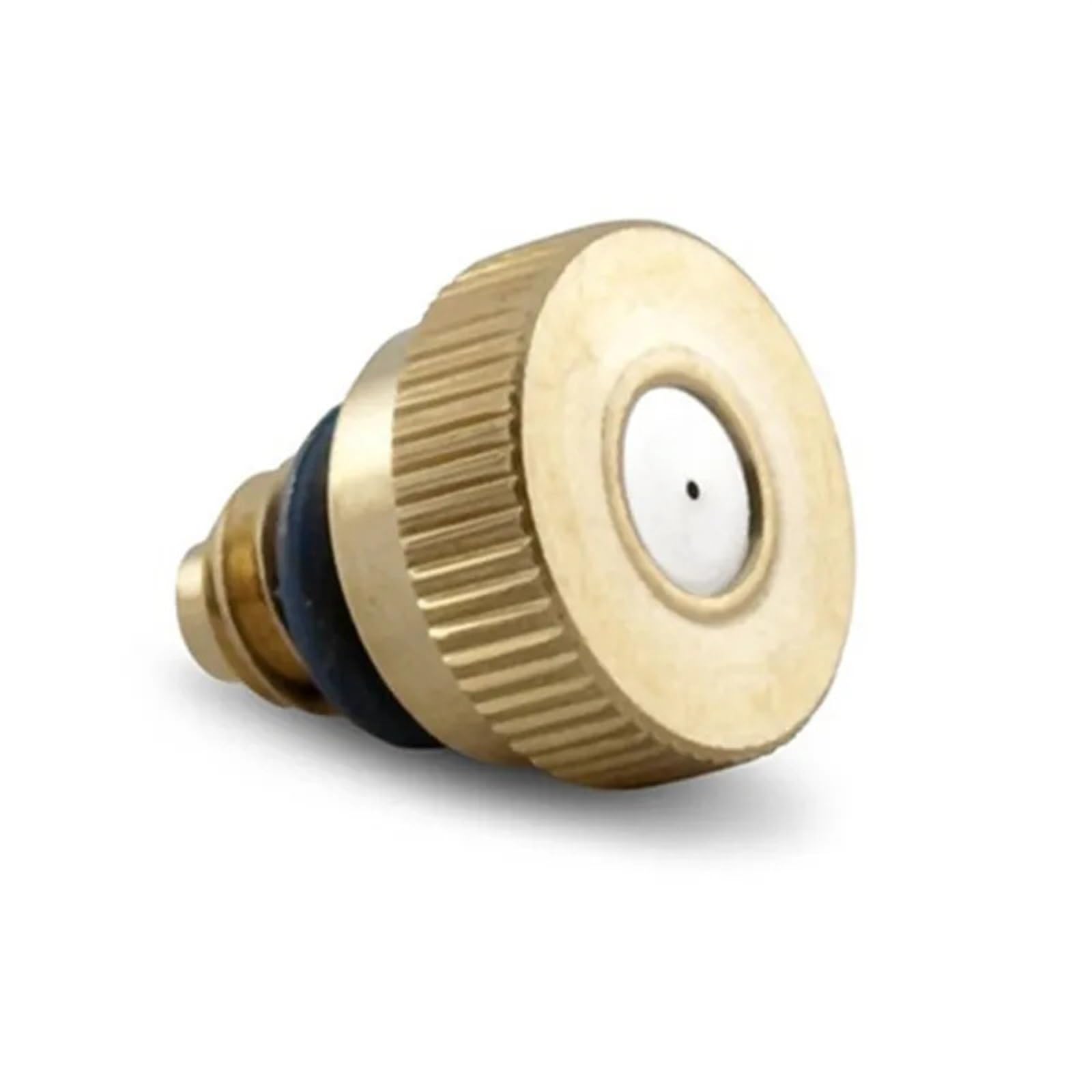 Brass Mister Nozzles 20Pcs Brass Mist Nozzles Thread Misting Fogging Spray Water Sprinkler Head 0.1-0.8mm Mister for Cooling Humidification(0.8mm)