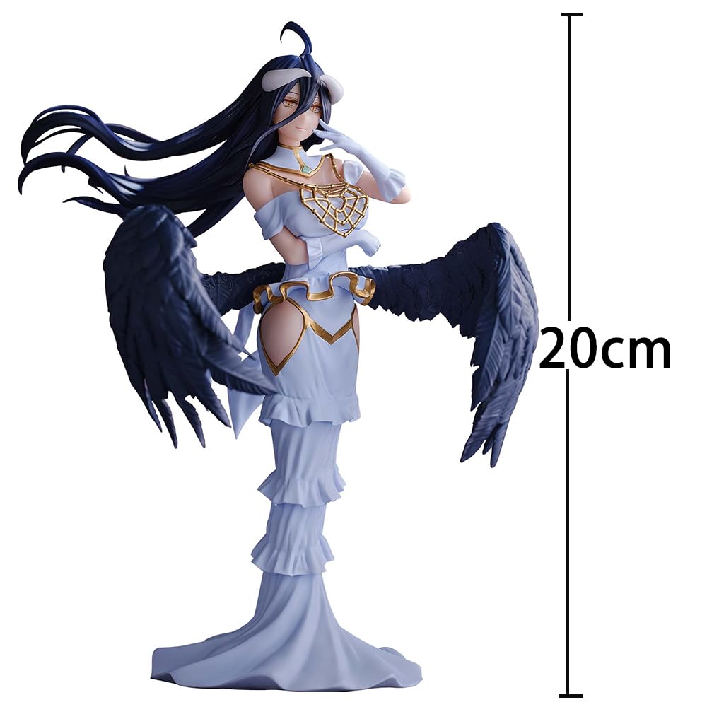 Amazon.com: QAHEART Albedo Figure Ooal Gown Action Figure Anime