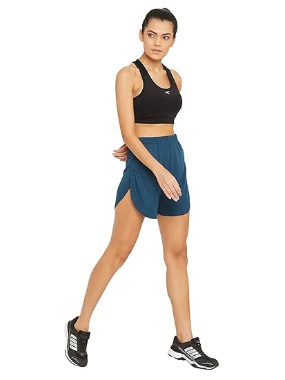 Women's Polyester Activewear Sports Shorts
