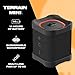 Skullcandy Terrain Mini Wireless Bluetooth Speaker - IPX7 Waterproof Portable Speaker with Dual Custom Passive Radiators, 14 Hour Battery, Nylon Wrist Wrap, & True Wireless Stereo (Black)