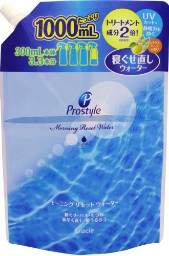 Kracie HP Classier Prostyle Morning Reset Water Refill 1L (Re-sleeping) 3.3 main units x 10-piece set (4901417665294)
