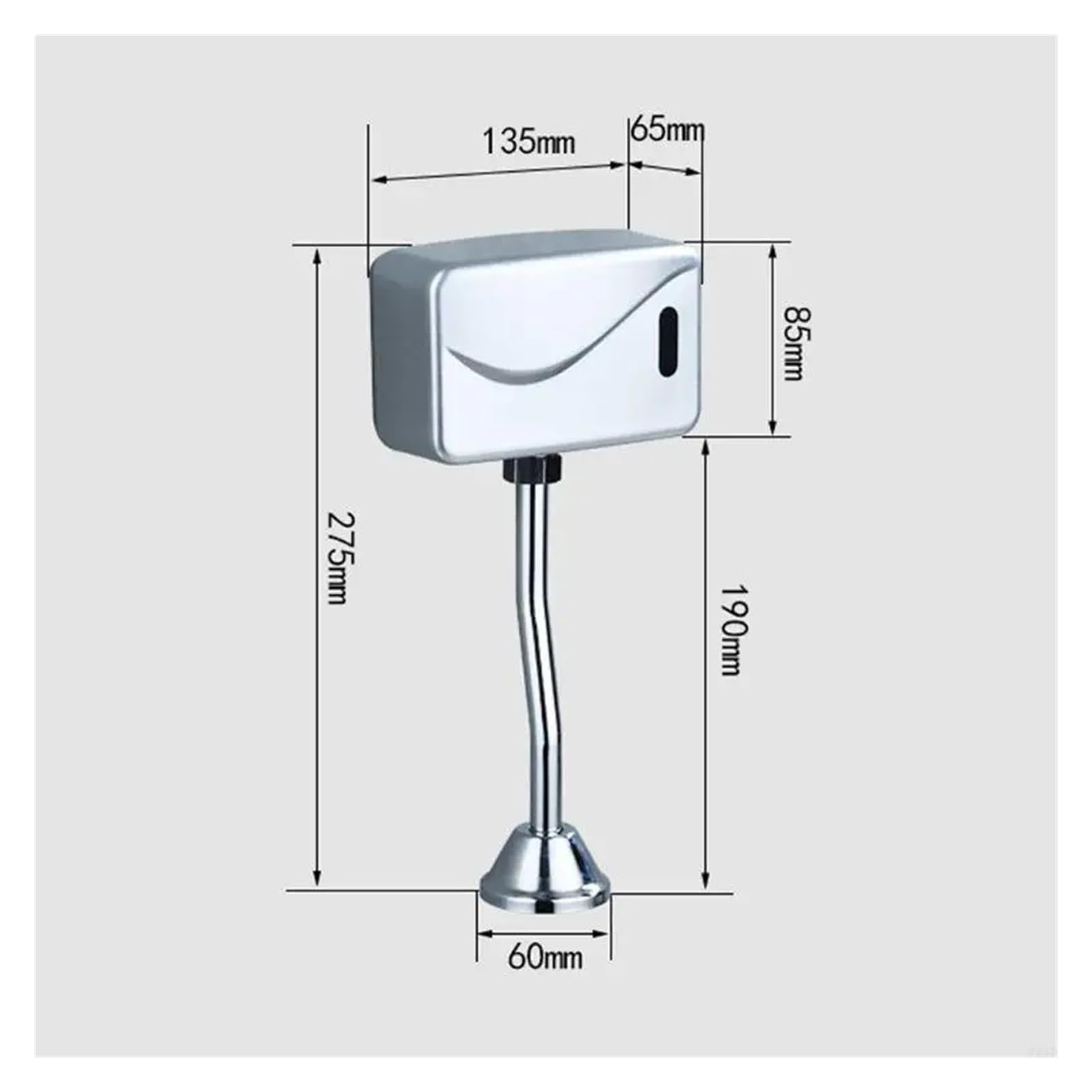 Fluxómetro manual para inodoro Válvula De Descarga Automática For Urinario Con Sensor Inodoro Baño Montado En La Pared