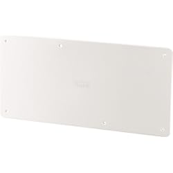 Caja De Distribucion Electrica Plastica POLY POOL PP0591.1 Tapa de caja de derivación grande empotrable blanca Tapa de caja eléctrica de polímero a prueba de golpes Tapa con tornillos para fijación a caja de derivación