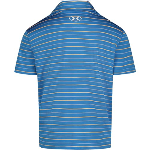 Image of Under Armour Boys' Matchplay Short Sleeve Golf Polo, Lightweight Performance Stretch, Logo Detailing