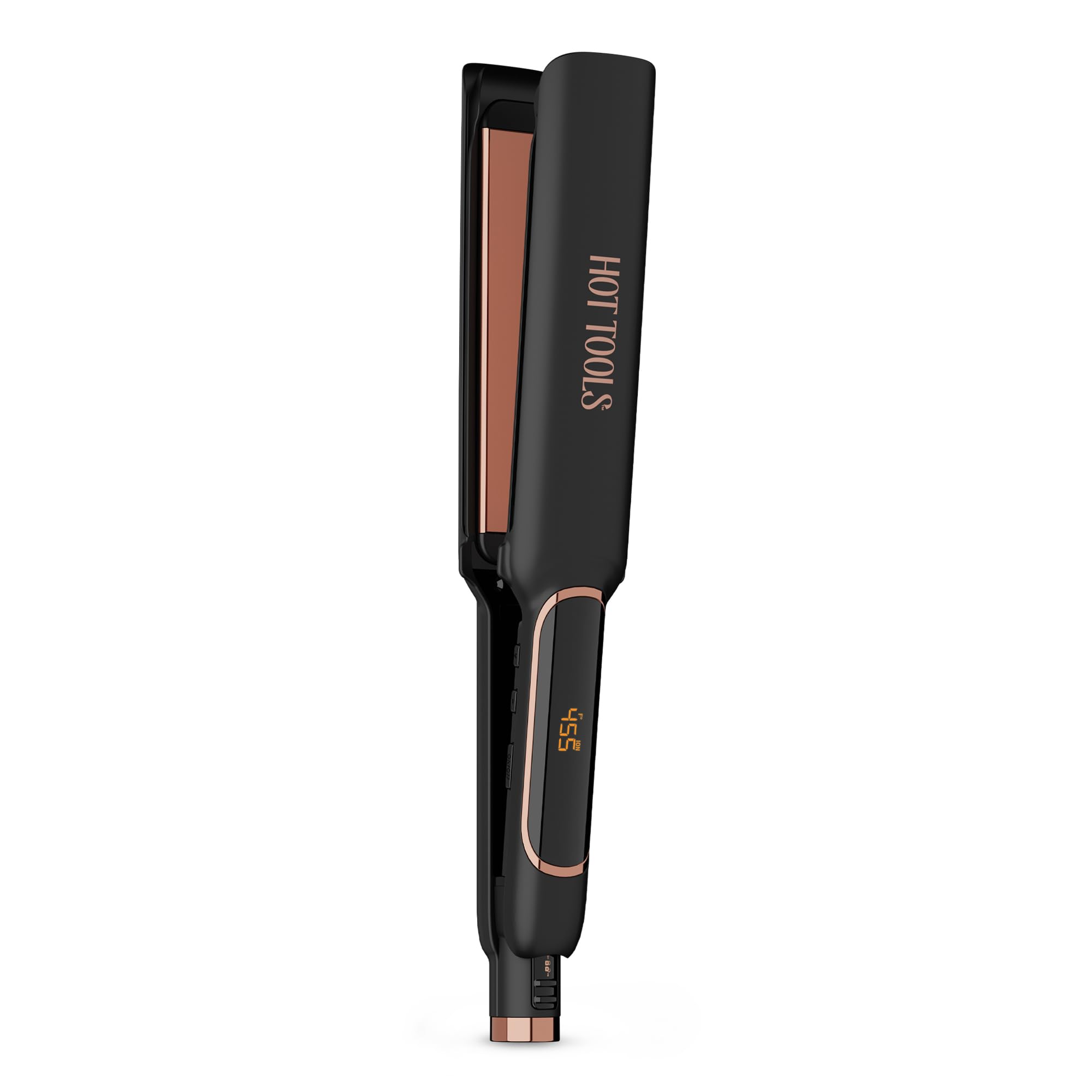 HOT TOOLS Professional Rose Gold Digital Extra Long Flat Iron, 1-1/2 inch