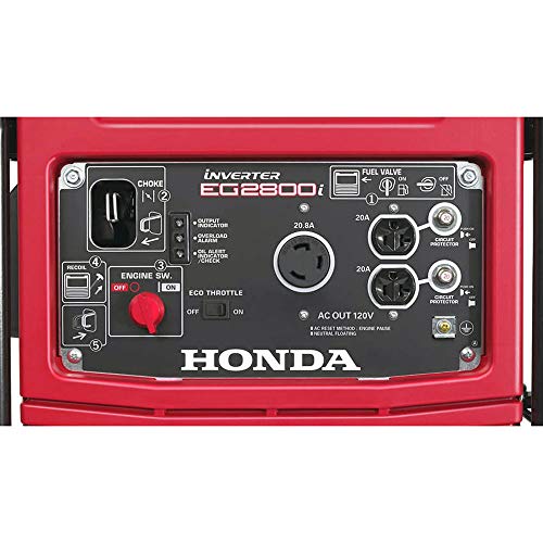 Honda 661082 2,500W 30 Amp Inverter Generator
