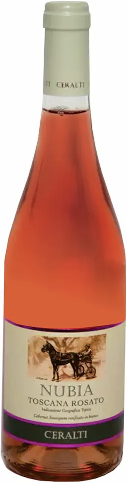 ItaliaMais Vinho Rosé Italiano Cabernet Sauvignon E Sangiovese Bolgheri Nubia Rosato 2018 - Ceralti 750Ml