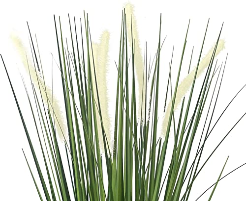 Luxsego Artificial Plants Dogtail Grass With Pot, Fake Plants Greenery Decor For Home, Office, Bathroom, Wedding, Garden, For Mothers Day, Birthday (23.6In) #TOP7
