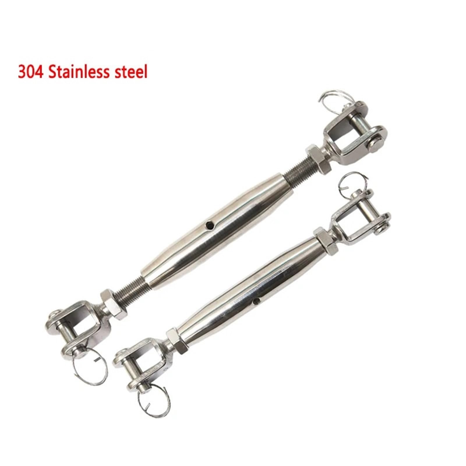 4 Uds M5-M10 mandíbula de cuerpo cerrado/tensor tornillo cesta flores for cuerda Cable tensor para Cuerda(M10)
