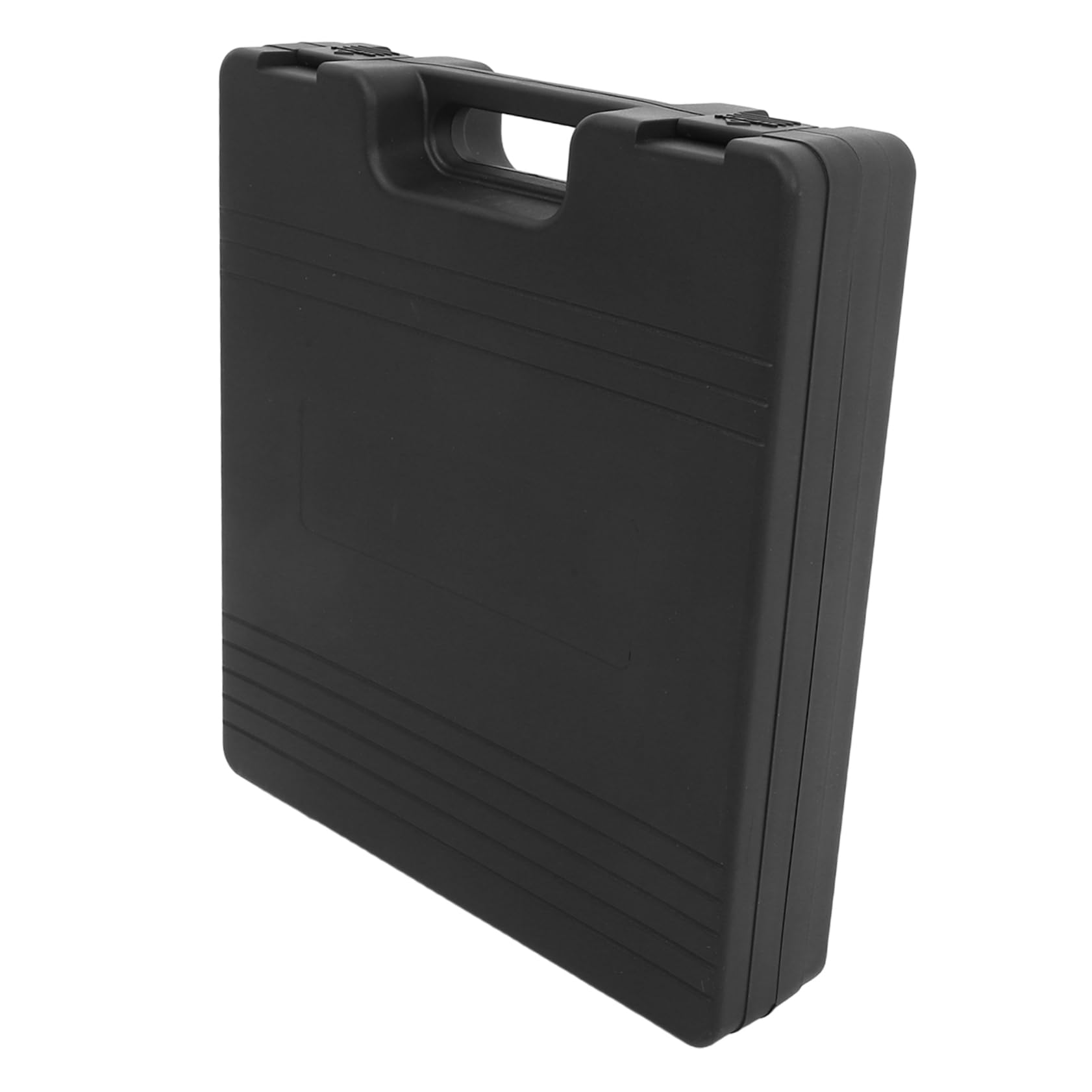 Beaupretty Custodia per Microfono Condensatore Nera con Grande Capacità in Plastica Resistente e Spugna Protettiva, Antiurto per Microfoni in Studi di Registrazione Professionali