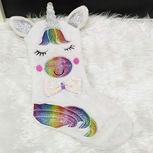Lmxcol Christmas Stocking With Led Light 17" Sparkly Stocking Fireplace Hanging For Christmas Decorations (Stocking 1) #TOP5