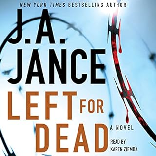 Left for Dead Audiolibro Por J.A. Jance arte de portada