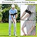 JIYIN Golf Swing Arm Band, Golf Swing Training Aid Elastic Swing Correcting Arm Band Swing Correcting Trainer Bands for Golfers Unisex Golfs Beginners Practice Accessory